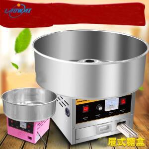 상업용 달콤한 솜사탕 메이커, 전기 자동 마시멜로 꽃, 멋진 캔디플로스 설탕 치실 기계, 220V
