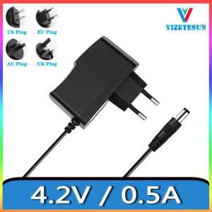 범용 전압 안정화 충전기, 손전등 AC 100V-240V, DC4.2V, 0.5A, 500MA