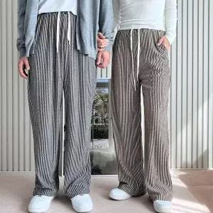 캐주얼 스칸다비아 남성 노기모 와이드팬츠 스판조거팬츠