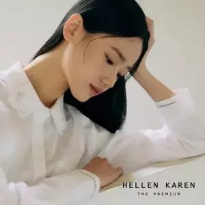 [헬렌카렌 더프리미엄]26SS 레이스 카라 셔츠724434