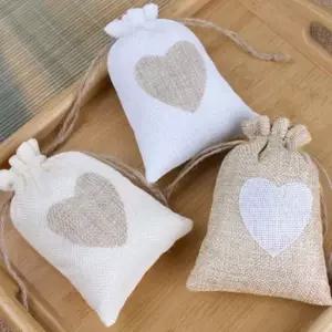 화장품파우치 복조리파우치 스트링파우치 13X18cm) 린넨파우치 여행용 ZF 이너백 백인백