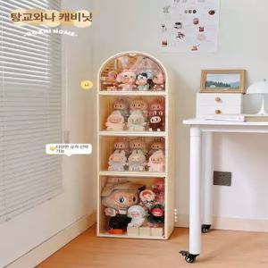 디스플레이 피규어 진열 라부부 장식장 전시대 아크릴 소품 투명 악세사리 보관함 쇼케이스