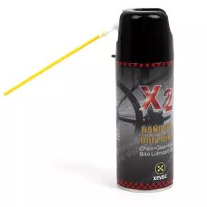 사햐 제벡 나노 자전거오일 엑스투 X2 용량 320ml 스프레이식 국내제작 안전한 불가연성 바이크 윤활류 스