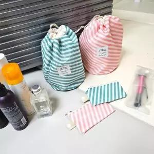 줄무늬 복조리 가방 파우치 3종세트 여행