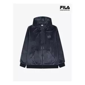 FILA UNDDERWEAR [휠라 언더웨어]벨로아 남성 후드집업 (FI4FTF6623M_CGY)