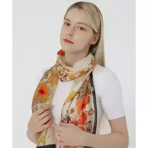 매장정품 LOUIS QUATORZE 루이까또즈 SCARF 그랑카나리아 울실크 롱 스카프 1ESL024 1655774