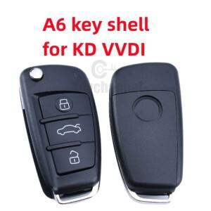 Keychannel 1PCS 3 버튼 KD 자동차 키 쉘 Xhorse 플립 원격 케이스 VVDI XKA600EN KEYDIY B02 대 한 A6 유