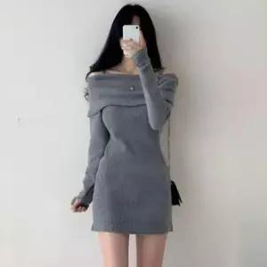 [옷은날개] 원피스 오프숄더 데이트 슬림핏 캐쥬얼