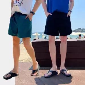 남자스윔팬츠 여름 밴딩 비치 보드숏 짐웨어 반바지