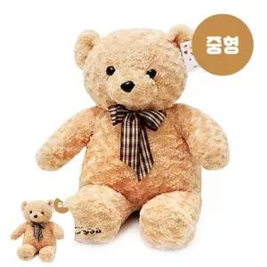대형인형 토토리본베어인형 브라운-중형(53cm)