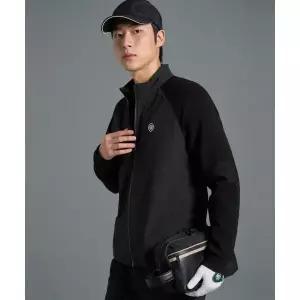 매장정품 빈폴 BEANPOLE GOLF [B_under] 남성 니트 패딩 리드 점퍼 - 블랙 BJ6138M015 722301