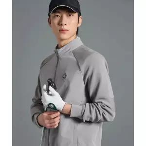 매장정품 빈폴 BEANPOLE GOLF [B_under] 남성 니트 패딩 리드 점퍼 - 애쉬 BJ6138M014 722310