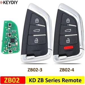 KEYDIY 범용 ZB 시리즈 KD  키 ZB02-3 KD-MAX 자동차 원격 교체 2000 개 이상의 모델에 적합