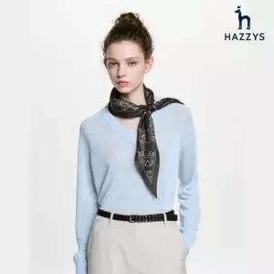 [롯데백화점]헤지스레이디스 [26SS][ONLINE EXCLUSIVE] 린넨 강연 긴팔 썸머 브이넥 니트 HSSW6BP02