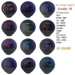 Greddi Sirius LCD 헤드업 디스플레이 부스트 물 및 오일 온도 프레스 RPM 연료 압력 터보 컨트롤러 불필요