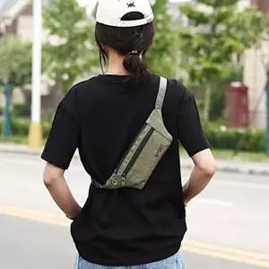 [엄지척]여행 힙색 허리 가방 등산 러닝 바이크 백 플랫