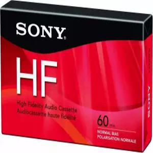 소니 C60HFR 싱글 60분 타입 1 오디오 카세트 테이프