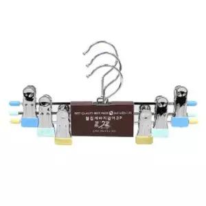 [NS홈쇼핑]철집게 바지걸이 3P 행거 옷걸이 치마 정장[35896245]