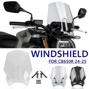 PCX윈드스크린 CB650R CB 650R 650 윈드 공기 유리 스크린 전면 디플렉터 바이저 오토바이