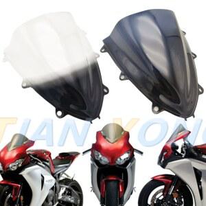 PCX윈드스크린 CBR1000RR CBR 1000 RR 1000RR 윈드 블랙 2009 2011 디플렉터 스크린 더블 2008 버블 스모크 실드 2010
