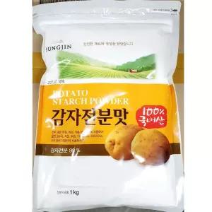 점 전분 업소용 쇼핑몰 성진 분말 맛 마트 감자 가루 1kg [m72B2D6]