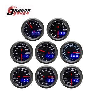 드래곤 게이지 자동차 타코미터 PRM 부스트 전압 EGT 수온 오일 온도 압력 12V 적합, 52mm
