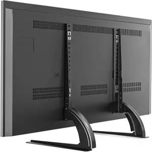 5Rcom TV 스탠드 마운트 22~65인치 플라즈마 LCD LED 평면 유니버설 테이블탑 강력한 다리 최대