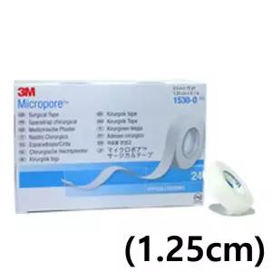 흰색 종이반창고 마이크로포어 3M 1530-0 (1.25cm) [m9A2DF7]