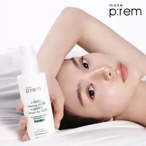 뷰티톤업 메이크프렘 재구매템/저자극/약산성 모이스처 클렌징 밀크 200ml GIFT클