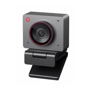 OBSBOT, 1/2인치 센서, AI 프레임 및 자동 초점, 뷰티 모드, 경량, 제스처 컨트롤, HDR, 듀얼 마이크, 60 FPS, 스트리밍, 회의, 게임용 웹캠을 만나보세요. (스페이스 그레이)