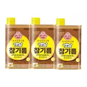 오뚜기 옛날 참기름 450ml, 3개_25295240