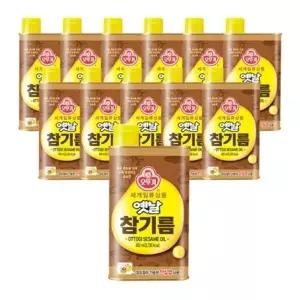 오뚜기 옛날 참기름 450ml, 12개_25295268
