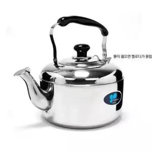 MZ키친아트 스텐주전자 멜로디주전자 7L 삐삐주전자