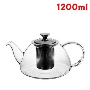 MZ스텐망티포트 1200ml 다인용티포트 유리주전자 티팟