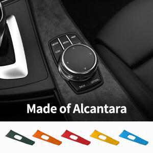 BMW 3  F30 F31 F34 F35 3GT 차량 센터 콘솔 멀티미디어 패널 트림 프레임 스티커 인테리어 액세서리 알칸