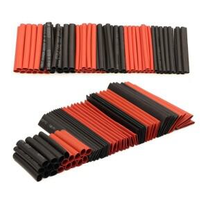 열수축 튜브 127PCS 2:1 폴리올레핀 케이블 와이어 슬리브 절연