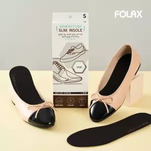 포렉스 슬림 쿠션 구두 깔창 얇은 라텍스 인솔패드