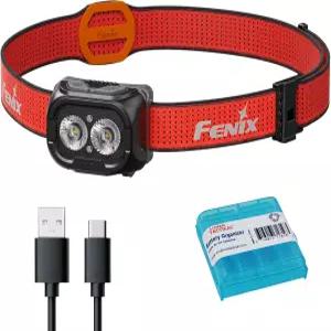 Fenix HL8R-T V2.0 800 루멘 일 러닝 헤드램프 USB-C 충전식 흰색 및 따뜻한 조명 빨간색 3X AAA 배터리와