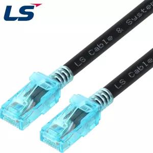 LS전선 CAT.6 UTP 옥외용 랜 케이블 100m 블랙 NMX-LS61000XBKZ [H@lu]