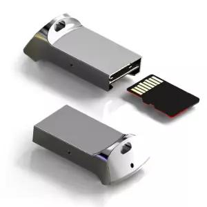 미니 알루미늄 USB 메모리 카드 리더 어댑터 SD PC 컴퓨터 노트북