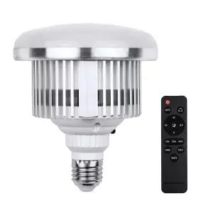 Andoer 85W LED 전구 3000K6500K 사진 램프 에너지 절약 E27 마운트 원격 제어 스튜디오 홈