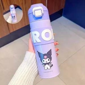 큐티 500ml 간편손잡이 텀블러 어린이 유아 식기 물병