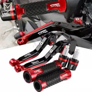 조정 가능한 오토바이 CNC 알루미늄 브레이크 클러치 레버 핸들 엔드 그립 혼다 CBR954RR 954 2002 2003