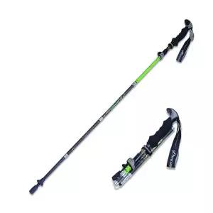[콩심팥심]등산스틱 카본 125cm 접이식 전문가용 110cm 블랙