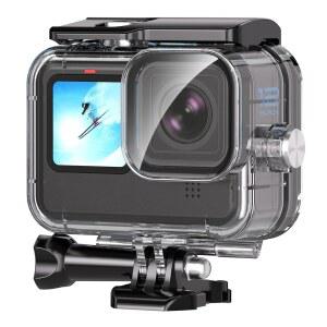 GOLRTRAL GOPRO HERO 13 12 11 다이빙 보호 하우징 70M 케이스 수중 방수 액세서리 10 케이스 230FT 블랙 액션 카메라 70M 9용