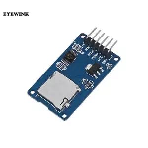 SD 카드 및 SDHC 고속 미니 TF 리더 모듈 어댑터 Arduino용 레벨 컨버터 칩이 있는 SPI 인터페이스