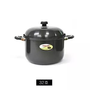 [골드스마일]경질 1단 곰솥 냄비 32호 32cm