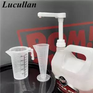 Lucullan 자동차 관리 갤런 펌프 디스펜서 병용 플라스틱 유리 주전자 액체 하위 패키지 도구에 대한 누출