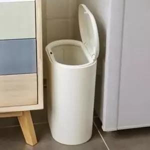 원터치휴지통 쓰레기통 휴지통 슬림 10L