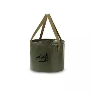 [골드스마일]접이식 다용도 캠핑 버킷 바구니 20L 그린